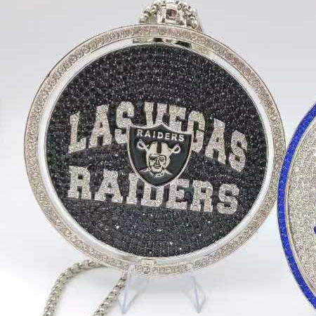 Rotating Sports Team Logo Pendant Necklace –  Perfect Gifts for True Fans