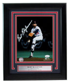 Bert Blyleven HOF Autographed Minnesota Twins 8x10 Photo Framed JSA 188751