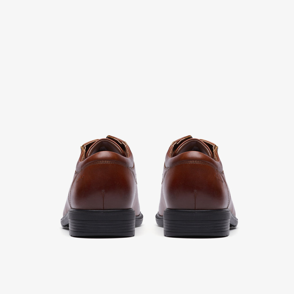 Steadwell Cap // Cap-Toe Derby // Dark Tan Leather
