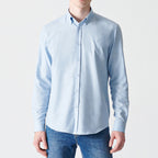 Button-Up Shirt // Light Blue