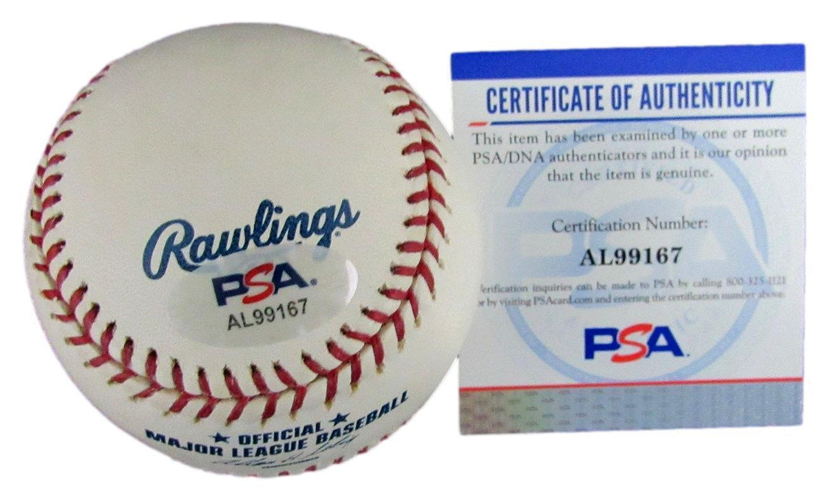 Mike Torrez Autographed Rawlings OAL Baseball Boston Red Sox PSA/DNA 176949