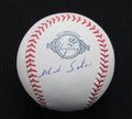 Mark Salas Signed/Auto Yankees 100th OML Baseball MAB 187056