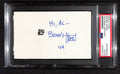 Bunny Hoest Autographed/Inscribed 3x5 Index Card Cartoonist PSA/DNA 184279