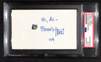 Bunny Hoest Autographed/Inscribed 3x5 Index Card Cartoonist PSA/DNA 184279