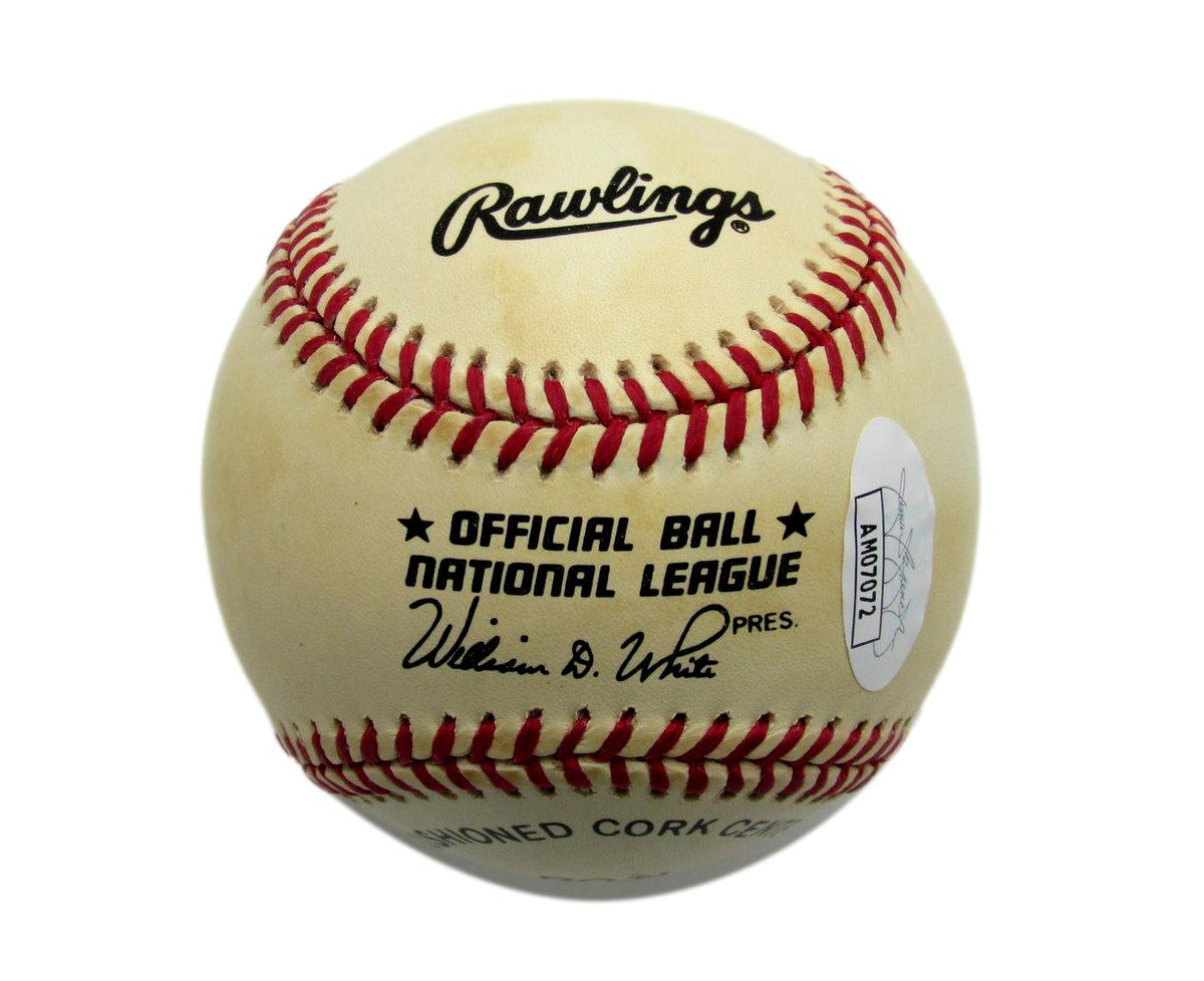 Hoyt Wilhelm HOF Signed/Auto Rawlings ONL Baseball New York Giants JSA 187297