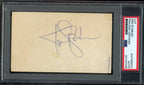 Ken Stabler HOF Autographed Cut Card Oakland Raiders PSA/DNA