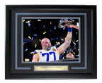 Andrew Whitworth Autographed 11x14 Photo Los Angeles Rams Framed Beckett