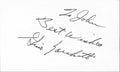 Gino Marchetti HOF Baltimore Colts d.2019 Signed/Auto 3x5 Index Card 189526