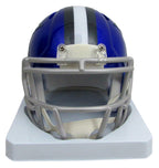 Emmitt Smith  Autographed Mini Helmet Flash HOF Cowboys    PROVA