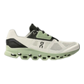 On Cloudstratus Men Running Sneakers White Black Green