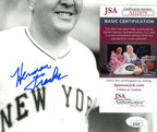 Herman Franks Autographed 8x10 Photo New York Giants JSA 177868
