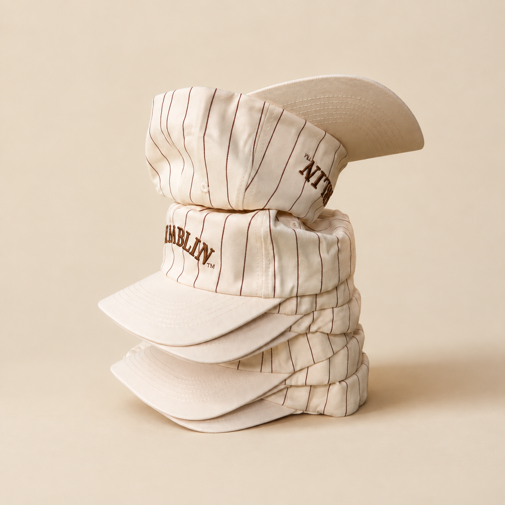 The Pinstripe Gambler Cap