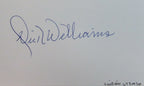 Dick Williams HOF 1967 Boston Red Sox Signed 3x5 Index Card w/ 5x7  Photo 158519