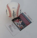 Denny McLain Autographed/Inscribed OML Baseball Tigers JSA 189366