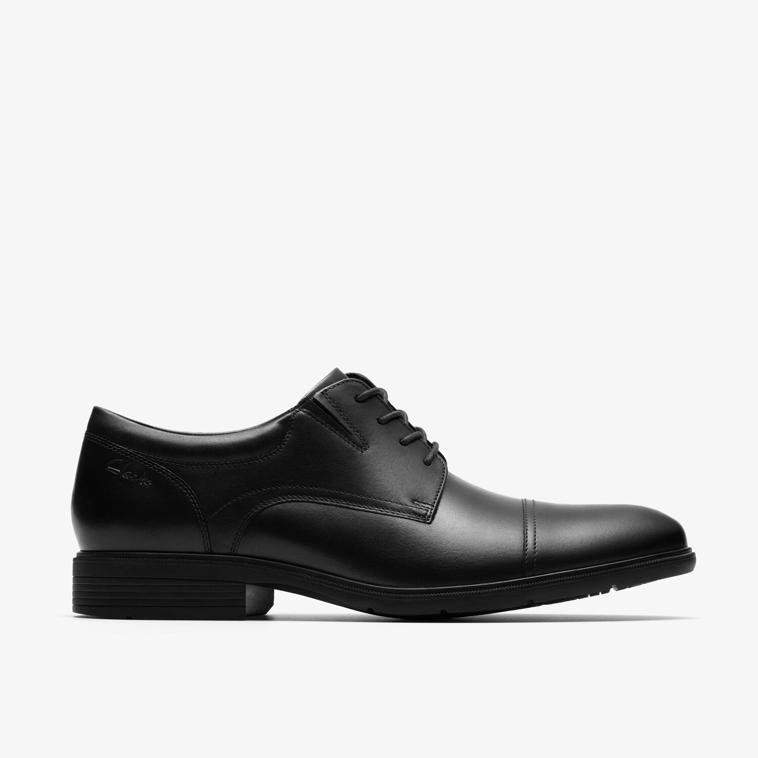 Steadwell Cap // Cap-Toe Derby // Black Leather