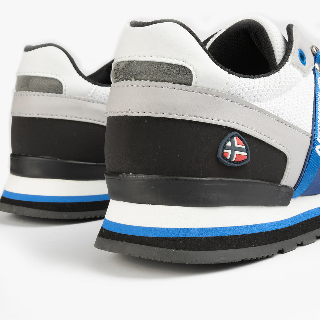 Cole Sneaker // Blue + White