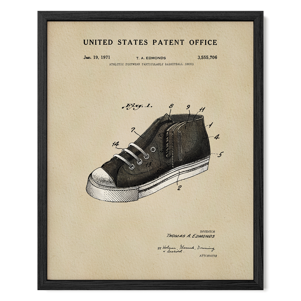 Retro Basketball Shoe (1968)