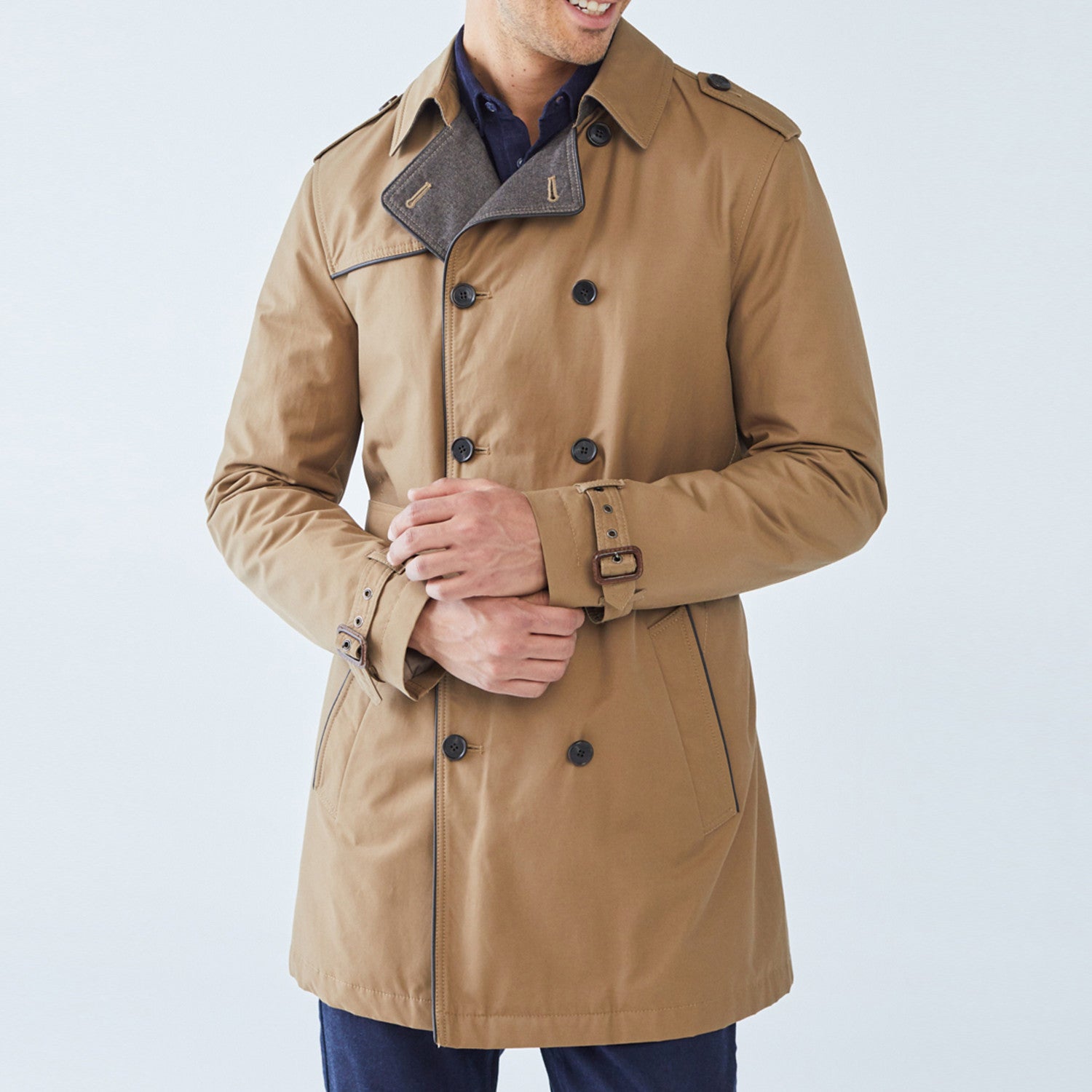 Cone Coat // Beige