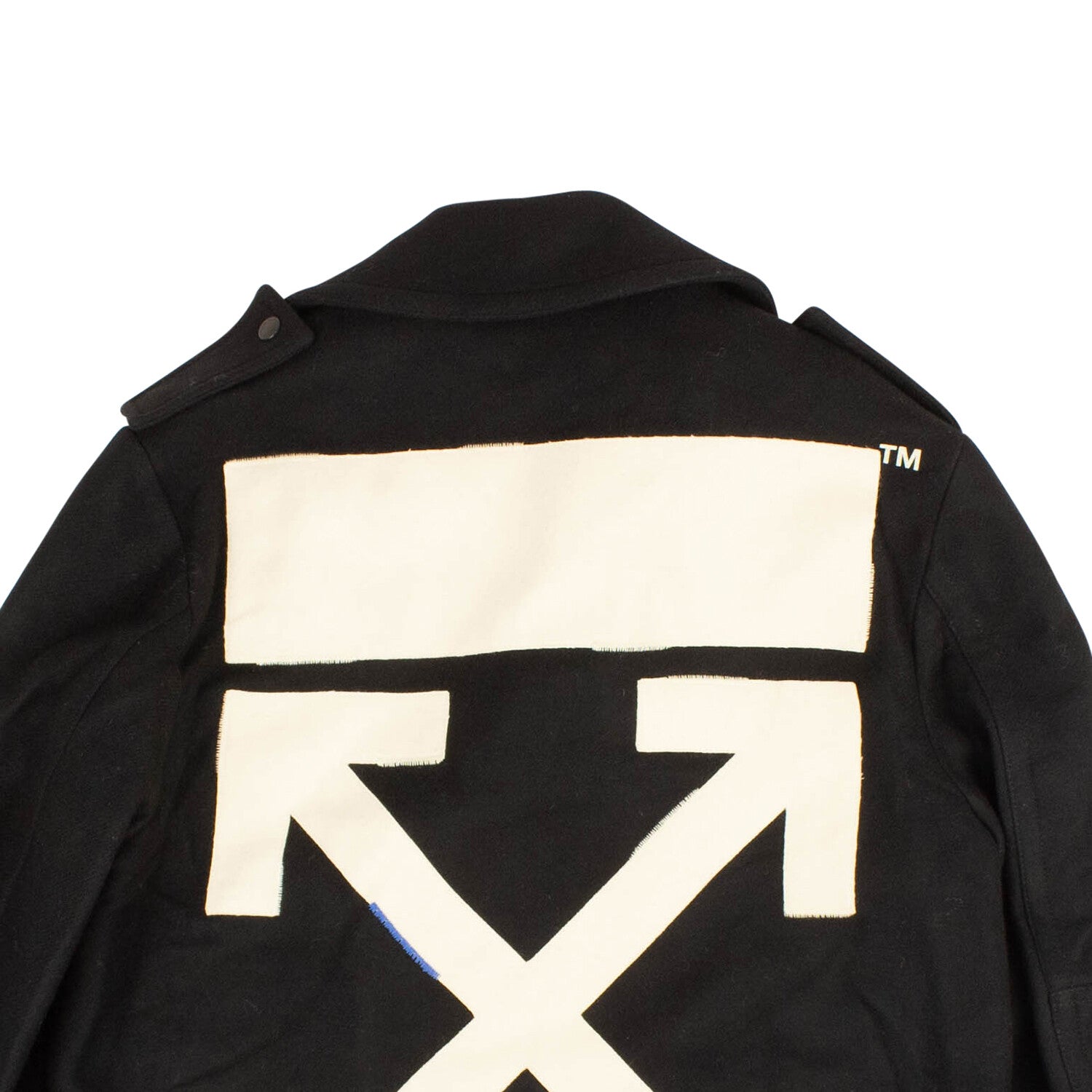 Black Crop Arrow Jacket