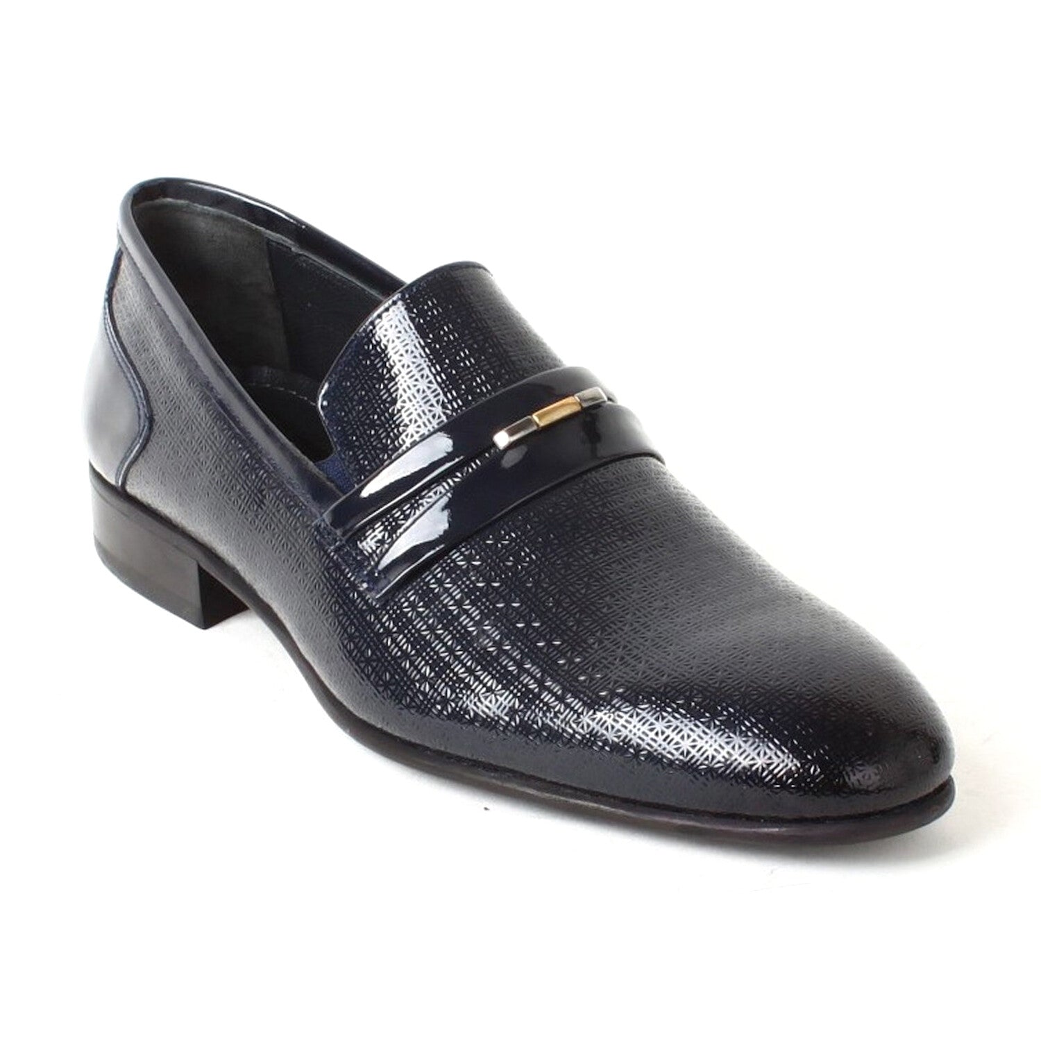 Nelson Dress Shoes // Dark Blue