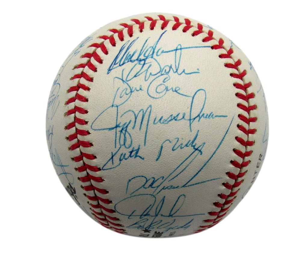 1991 Mets Team Signed by 32 Players ONL Baseball Harrelson Cone Gooden 187272
