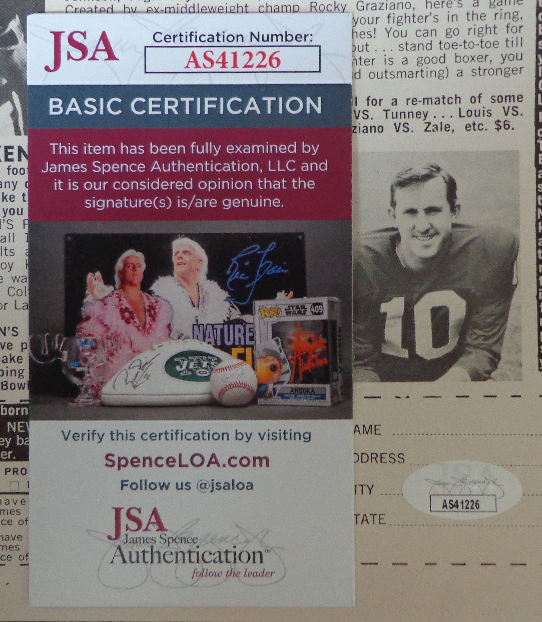 Denny McLain Signed/Inscribed 1969 Street & Smith's Baseball Magazine JSA 188419