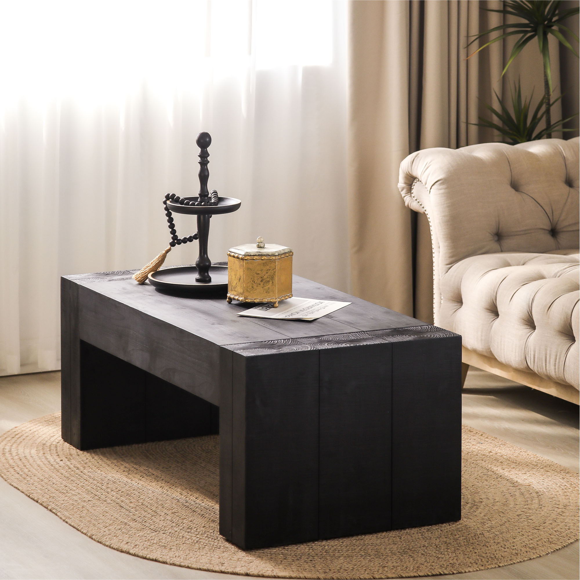 Minimalist Rectangular Center Table