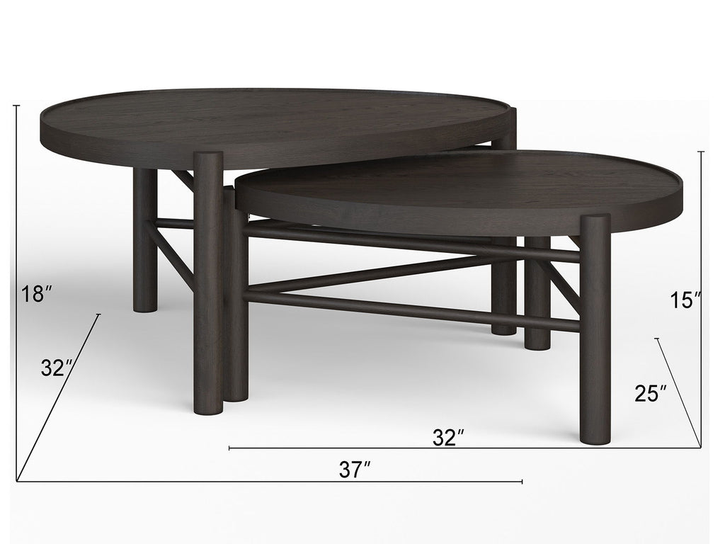 Hadleigh - Nesting Cocktail Table