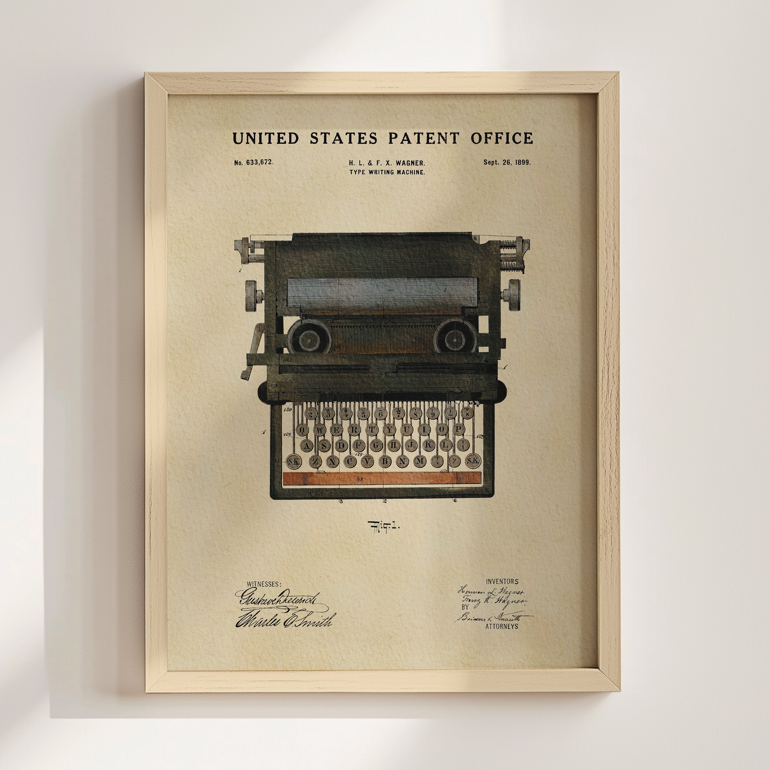 Vintage Typewriter (1899)