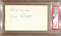 Vince DiMaggio Autographed/Insc 3x5 Index Card Pittsburgh Pirates PSA/DNA 178803