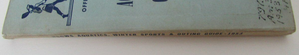 1953-55 Women's Aquatics, Winter Sports, and Outing Activities Guide 149698