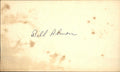 Bill Almon San Diego Padres  Signed/Autographed 3x5 Index Card 162595