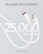 Anker <b>641</b> USB-C to Lightning Cable (Flow, Silicone)