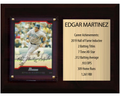 Edgar Martinez Seattle Mariners Hall of Fame Stats Plaque 6x8 1 Card Topps, Bowman 2024 2025 2026