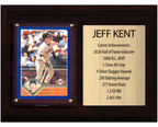 Jeff Kent San Francisco Giants Hall of Fame Stats Plaque 6x8 1 Card Topps, Bowman 2024 2025 2026