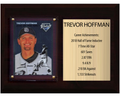 Trevor Hoffman San Diego Padres Hall of Fame Stats Plaque 6x8 1 Card Topps, Bowman 2024 2025 2026
