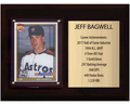 Jeff Bagwell Houston Astros Hall of Fame Stats Plaque 6x8 1 Card Topps, Bowman 2024 2025 2026