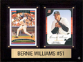 Bernie Williams New York Yankees Fan Gift Plaque 6x8 2 Cards Topps, Bowman 2024 2025 2026
