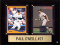 Paul O'Neill New York Yankees Fan Gift Plaque 6x8 2 Cards Topps, Bowman 2024 2025 2026