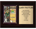 Gary Payton Seattle SuperSonics Hall of Fame Stats Plaque 6x8 1 Card Hoops, Prizm, Donruss 2024 2025 2026
