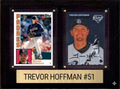 Trevor Hoffman San Diego Padres Hall of Fame Fan Gift Plaque 6x8 2 Cards Topps, Bowman 2024 2025 2026