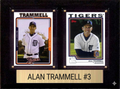 Alan Trammell Detroit Tigers Hall of Fame Fan Gift Plaque 6x8 2 Cards Topps, Bowman 2024 2025 2026