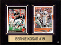 Bernie Kosar Cleveland Browns Fan Gift Plaque 6x8 2 Cards Prizm, Donruss, Score 2024 2025 2026
