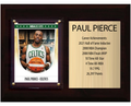 Paul Pierce Boston Celtics Hall of Fame Stats Plaque 6x8 1 Card Hoops, Prizm, Donruss 2024 2025 2026