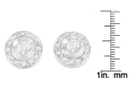 14K White Gold 1/3 cttw Round Cut Diamond Earrings (H-I, SI2-I1)