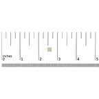 14K Yellow Gold 1/2 Cttw Invisible Set Princess Diamond Composite Square Stud Earring (K-L Color, SI1-SI2 Clarity)