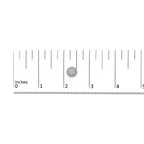 14K White Gold 3.0 Cttw Lab-Grown Diamond Hidden Halo Stud Earrings
