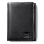 Mens RFID Wallet - Extra Capacity Leather Trifold 7 slot with ID Window