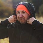 Men's Brushed Merino Wool Full-Zip Hoodie - Heavyweight