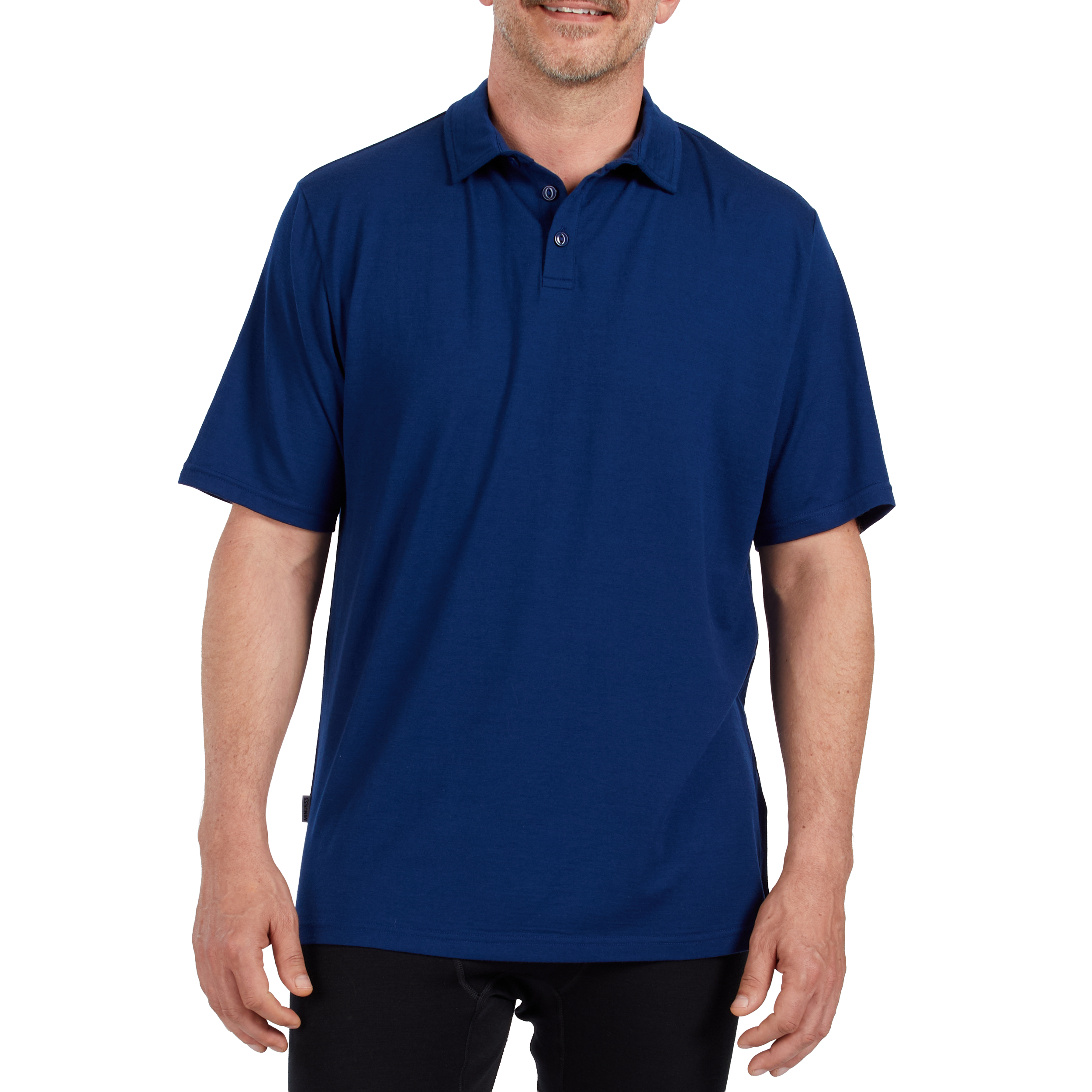 Microweight Men's Wool Polo -  Woolverino